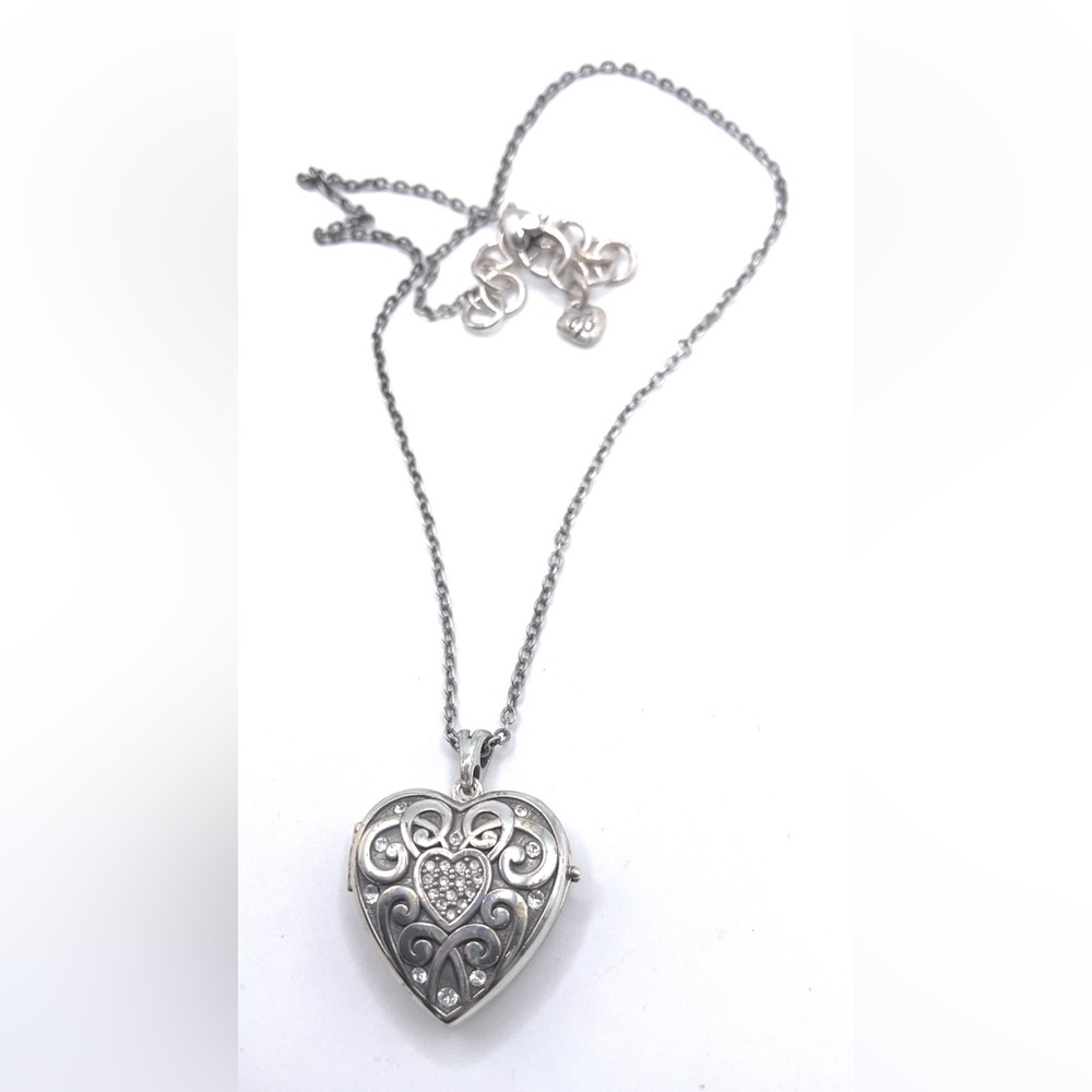 Brighton Sweet Memory Locket Heart Locket Necklace - 4054 - Picture 4 of 4